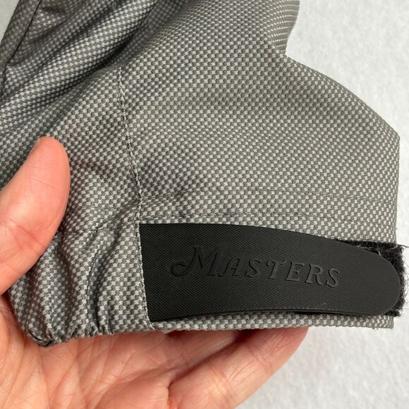 Masters Tournament Pullover 1/4 Zip Jacket Mens L Gray Golf Clubhouse Collection - Picture 5 of 11